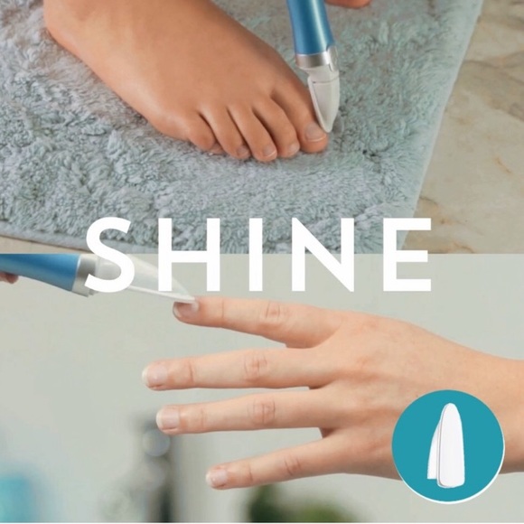 NEW! Amope Pedi Perfect Electronic Nail Care System File / Buff / Shine - Picture 7 of 10